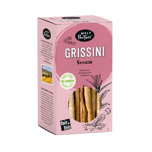 Bio Grissini mit Sesam 175g