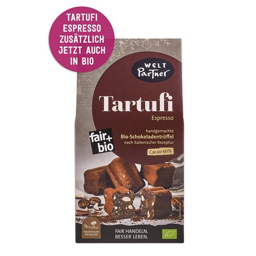 Bio Tartufi Espresso VEGAN 125g