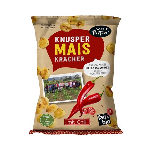 BioKnusper MaisKracherCHILI VEG100g