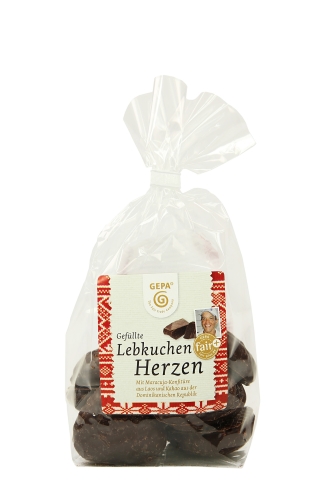 Lebkuchenherzen Maracuja 125g