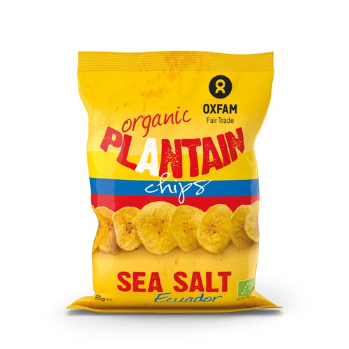 Bio Banana Chips au sel de mer 85g